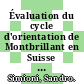 Évaluation du cycle d'orientation de Montbrillant en Suisse [E-Book] /