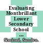 Evaluating Montbrillant Lower Secondary School in Switzerland [E-Book] /