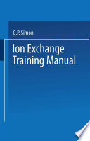 Ion Exchange Training Manual [E-Book] /