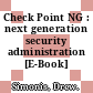 Check Point NG : next generation security administration [E-Book] /