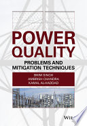 Power quality problems and mitigation techniques [E-Book] /