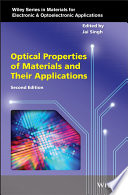 Optical properties of materials and their applications [E-Book] /
