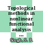 Topological methods in nonlinear functional analysis [E-Book] /