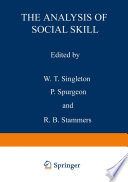 The Analysis of Social Skill [E-Book] /