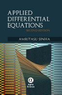 Applied differential equations [E-Book] /