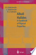Alkali Halides [E-Book] : A Handbook of Physical Properties /