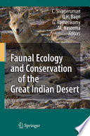 Faunal Ecology and Conservation of the Great Indian Desert [E-Book] /