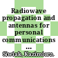 Radiowave propagation and antennas for personal communications / [E-Book]