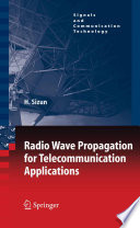 Radio Wave Propagation for Telecommunication Applications [E-Book] /