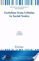 Evolution from Cellular to Social Scales [E-Book] /