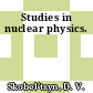 Studies in nuclear physics.
