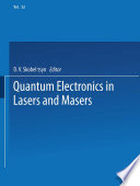 Quantum Electronics in Lasers and Masers [E-Book] : Part 2 /