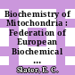 Biochemistry of Mitochondria : Federation of European Biochemical Societies : meeting. 0003 : Warszawa, 04.04.1966-07.04.1966.