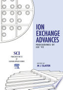 Ion Exchange Advances [E-Book] : Proceedings of IEX ’92 /