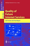 Quality of Future Internet Services [E-Book] : COST Action 263 Final Report /