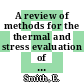 A review of methods for the thermal and stress evaluation of fuel element performance : for presentation as paper 1 at the Dragon Fuel performance information meeting, London, 4th - 5th december, 1973 [E-Book] /