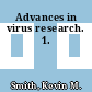 Advances in virus research. 1.