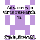 Advances in virus research. 15.