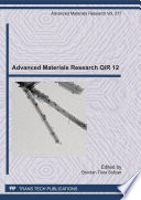 Advanced materials research QiR 12 : selected, peer reviewed papers from the 12th International Conference on Quality in Research (QiR 2011) 4-7 July 2011, Bali, Indonesia [E-Book] /