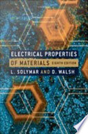 Electrical properties of materials [E-Book] /