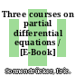 Three courses on partial differential equations / [E-Book]