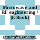 Microwave and RF engineering / [E-Book]
