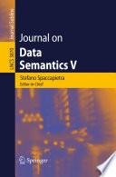Journal on Data Semantics V [E-Book] /