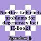 Noether-Lefschetz problems for degeneracy loci [E-Book] /
