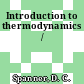 Introduction to thermodynamics /