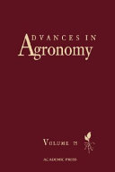 Advances in agronomy . 78 /