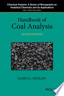 Handbook of coal analysis [E-Book] /