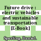 Future drive : electric vehicles and sustainable transportation [E-Book] /