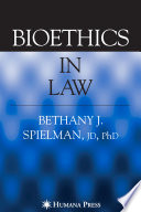 Bioethics in Law [E-Book] /