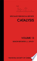 Catalysis. Volume 13. A Review of recent literature / [E-Book]
