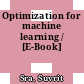 Optimization for machine learning / [E-Book]