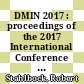 DMIN 2017 : proceedings of the 2017 International Conference on Data Mining [E-Book] /