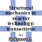 Structural mechanics in reactor technology: transactions of the international conference. 0008, volume L : Inelastic behaviour of materials and constitutive equations : Smirt. 0008.