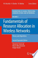 Fundamentals of Resource Allocation in Wireless Networks [E-Book] : Theory and Algorithms /