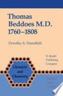 Thomas Beddoes M.D. 1760–1808 [E-Book] : Chemist, Physician, Democrat /