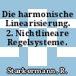 Die harmonische Linearisierung. 2. Nichtlineare Regelsysteme.