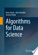 Algorithms for data science [E-Book] /