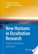 New Horizons in Occultation Research [E-Book] : Studies in Atmosphere and Climate /