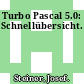 Turbo Pascal 5.0: Schnellübersicht.