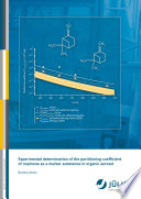 Experimental determination of the partitioning coefficient of nopinone as a marker substance in organic aerosol [E-Book] /