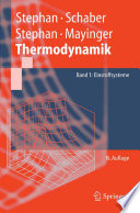 Thermodynamik [E-Book] : Band 1: Einstoffsysteme. Grundlagen und technische Anwendungen /
