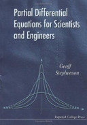 Partial differential equations for scientists and engineers.