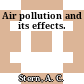Air pollution and its effects.