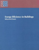 Energy efficiency in buildings : behavioral issues [E-Book] /