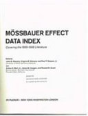 Mössbauer effect data index : covering the 1966-1968 literature.