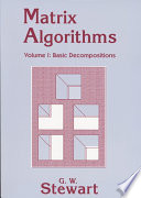 Matrix algorithms. 1. Basic decompositions /